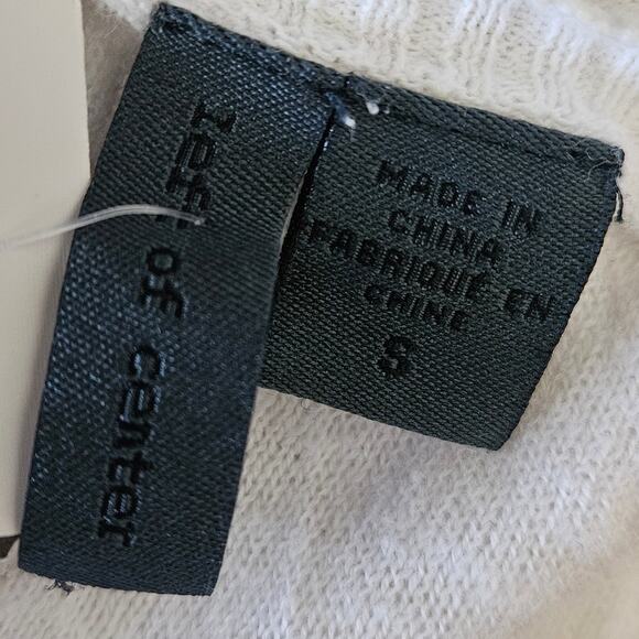 Lightweight V Neck Cotton Blend Sweater Size Small - Picture 3 of 4